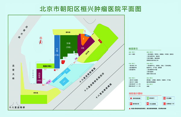 操操操B视频北京市朝阳区桓兴肿瘤医院平面图